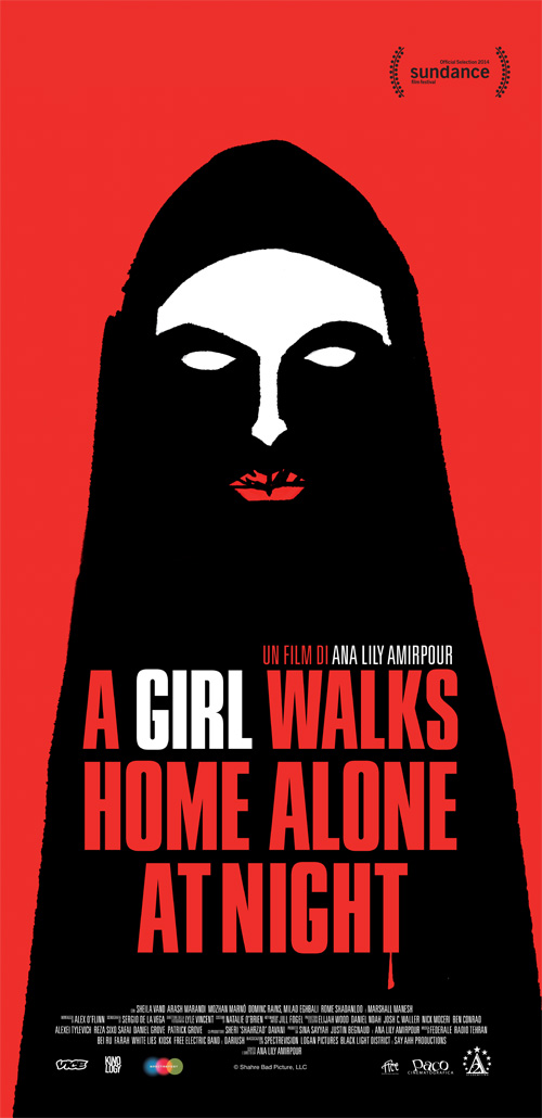 Poster del film A Girl Walks Home Alone At Night