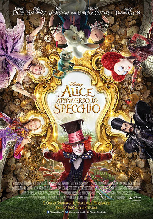 Poster del film Alice attraverso lo specchio