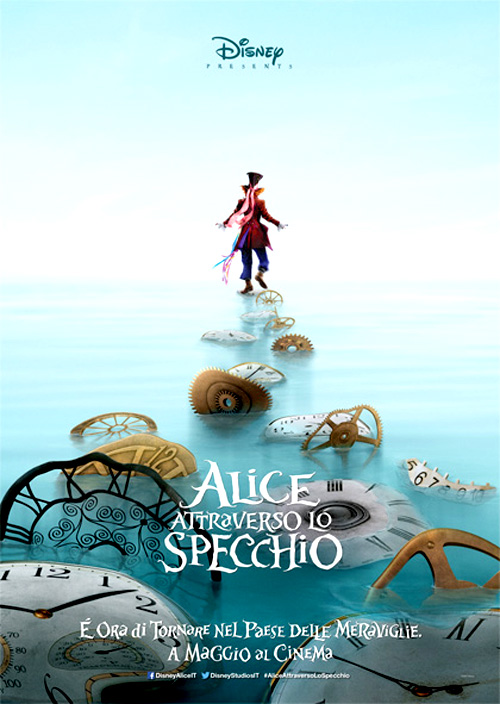 Poster del film Alice attraverso lo specchio