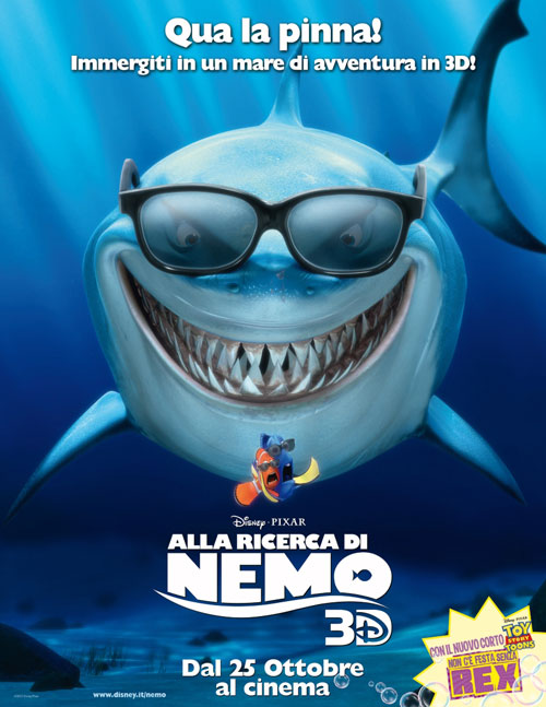 Poster del film Alla ricerca di Nemo