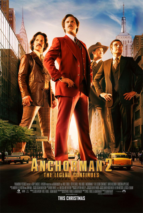 Poster del film Anchorman 2 - Fotti la notizia
