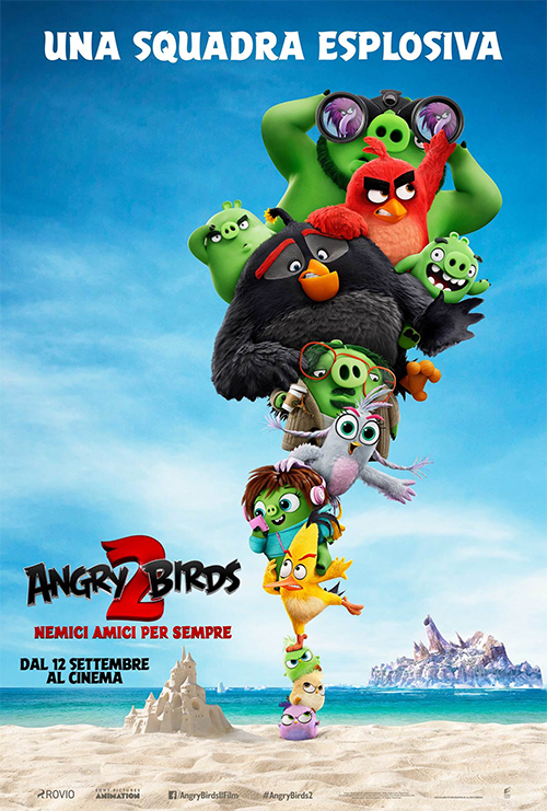 Poster del film Angry Birds 2 - Nemici amici per sempre