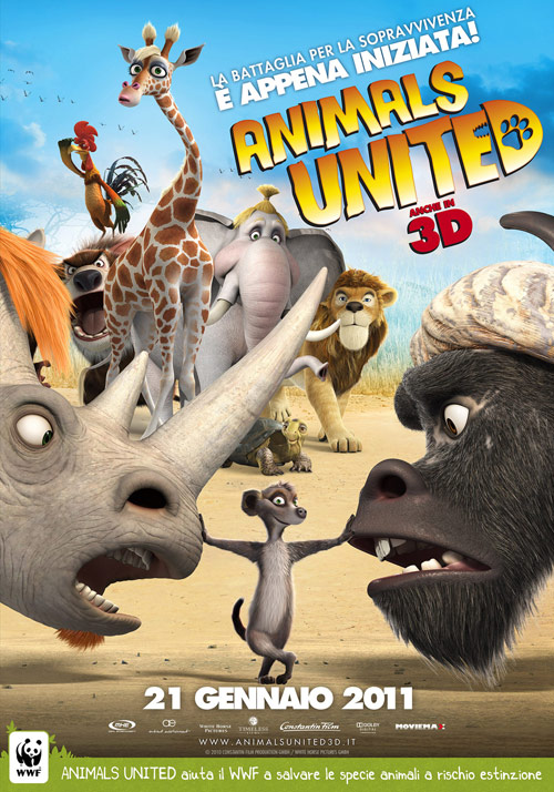 Poster del film Animals United 3D