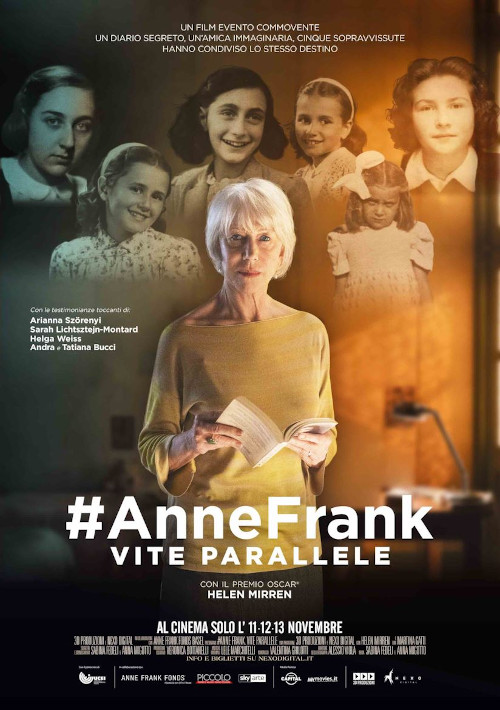 Poster del film #AnneFrank. Vite parallele