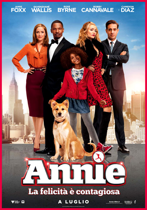 Poster del film Annie: La felicità è contagiosa