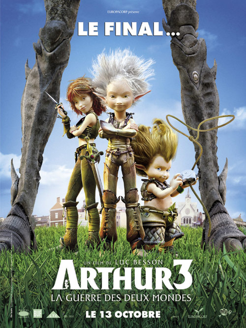 Poster del film Arthur 3 - La guerra dei due mondi