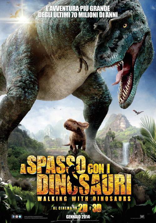 Poster del film A spasso con i dinosauri