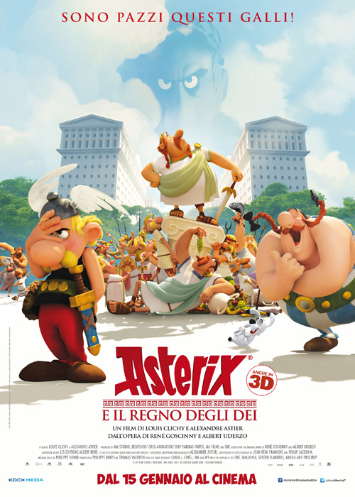 Poster del film Asterix e il regno degli dei