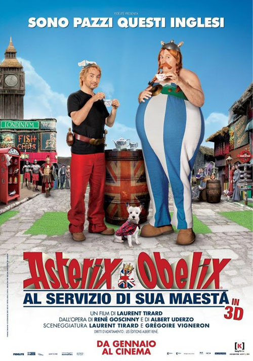 Poster del film Asterix e Obelix al servizio di sua maest