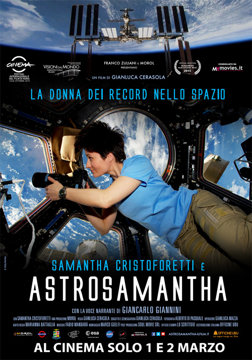 Poster del film Astrosamantha - La donna dei record nello spazio