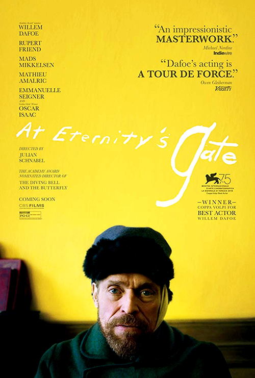 Poster del film Van Gogh - Sulla soglia dell'eternit