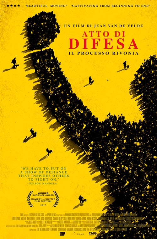 Poster del film Atto di difesa - Nelson Mandela e il processo Rivonia
