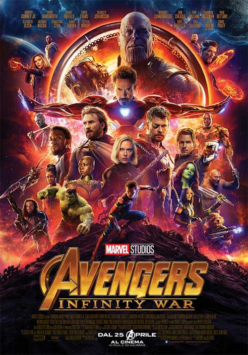 Poster del film Avengers: Infinity War