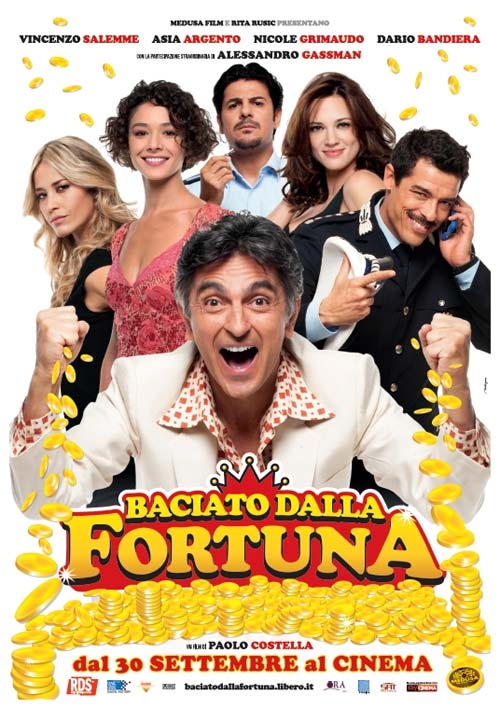 Poster del film Baciato dalla fortuna