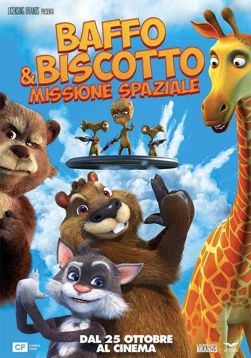 Poster del film Baffo & Biscotto - Missione Spaziale