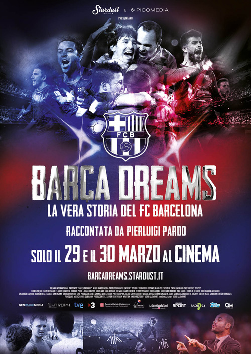 Poster del film Barca Dreams: La vera storia del FC Barcelona