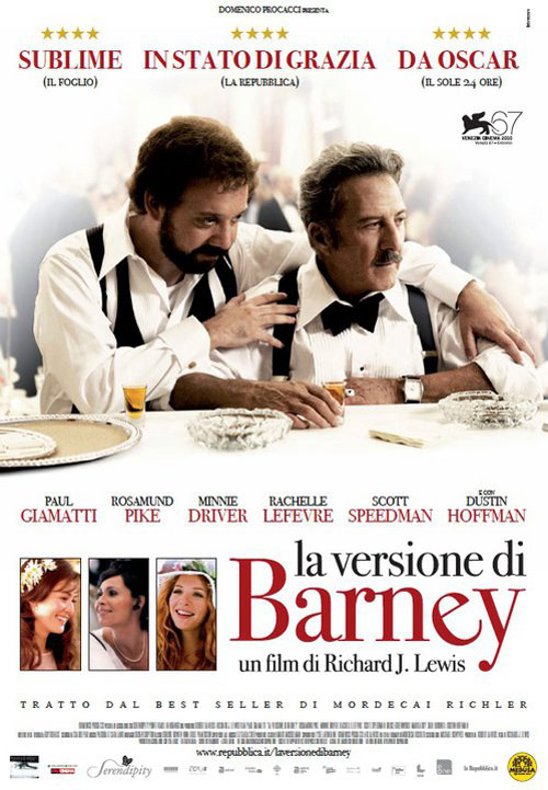 Poster del film La versione di Barney