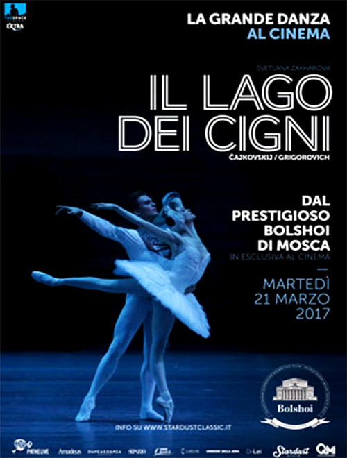 Poster del film Il Balletto del Bolshoi: Il Lago dei Cigni