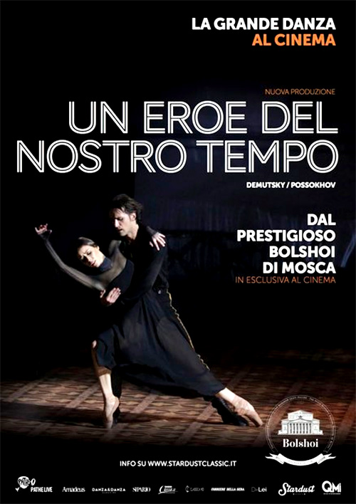 Poster del film Un Eroe del Nostro Tempo - Bolshoi Ballet 2016-17