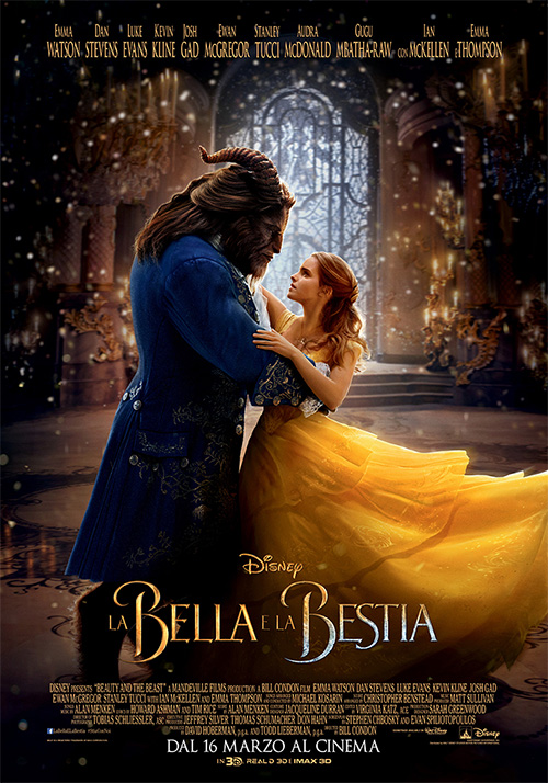 Poster del film La bella e la bestia