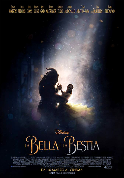 Poster del film La bella e la bestia