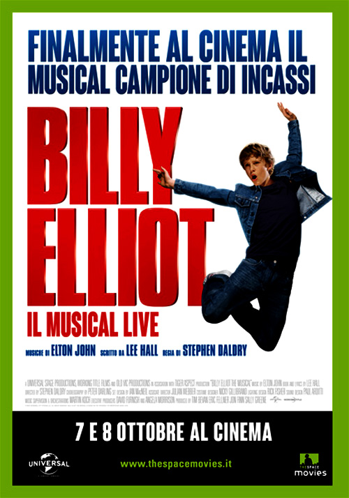 Poster del film Billy Elliot - Il Musical