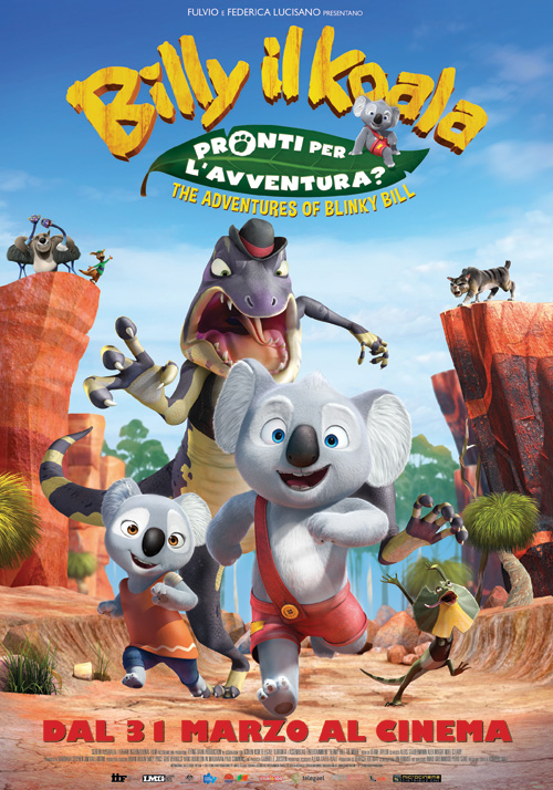 Poster del film Billy il Koala - The Adventures of Blinky Bill