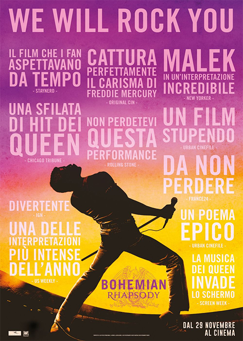 Poster del film Bohemian Rhapsody