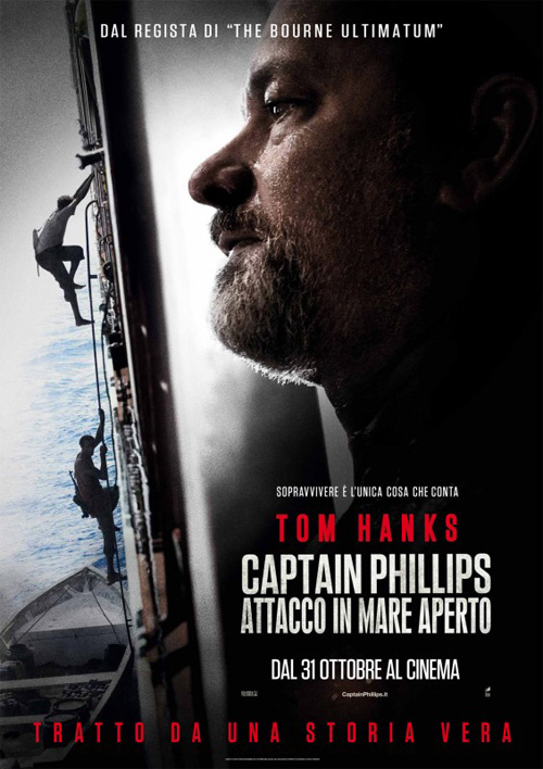 Poster del film Captain Phillips - Attacco in mare aperto