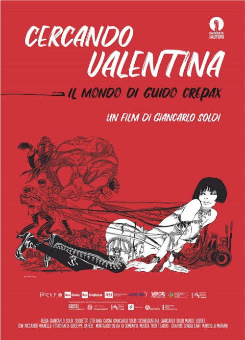 Poster del film Cercando Valentina - Il Mondo di Guido Crepax
