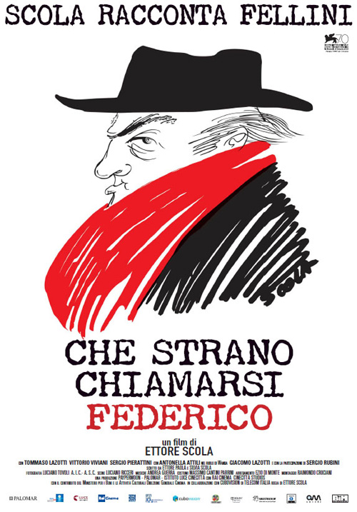 Poster del film Che strano chiamarsi Federico - Scola racconta Fellini