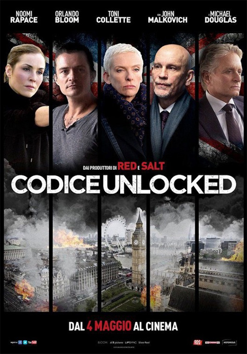 Poster del film Codice Unlocked - Londra sotto attacco