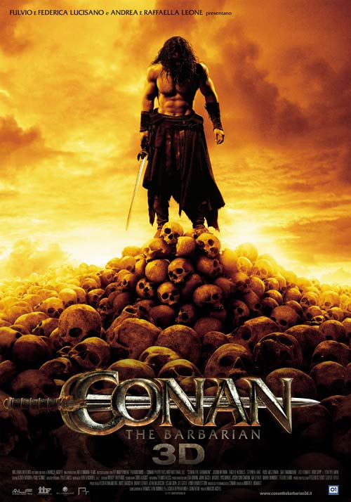 Poster del film Conan the Barbarian