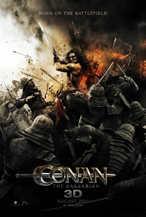 Poster del film Conan the Barbarian