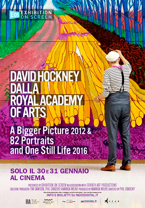 Poster del film David Hockney Royal Academy Of Art