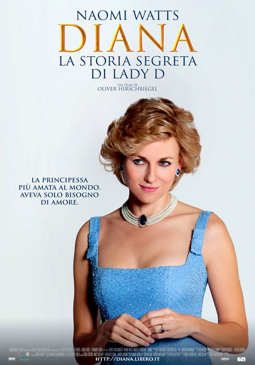 Poster del film Diana - La storia segreta di Lady D.