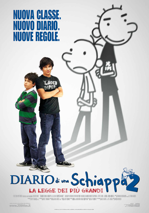 Poster del film Diario di una schiappa 2: la legge dei pi grandi