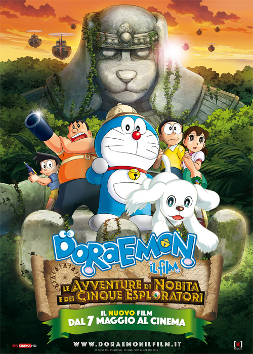 Poster del film Doraemon Il Film - Le avventure di Nobita e dei cinque esploratori