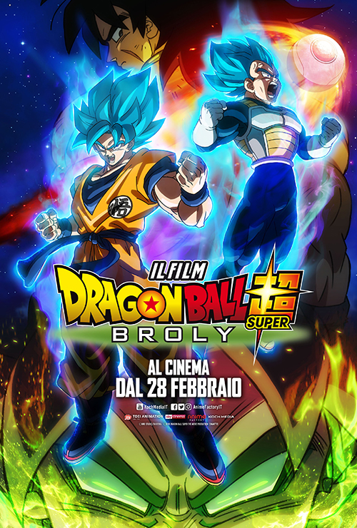 Poster del film Dragon Ball Super: Broly - Il Film