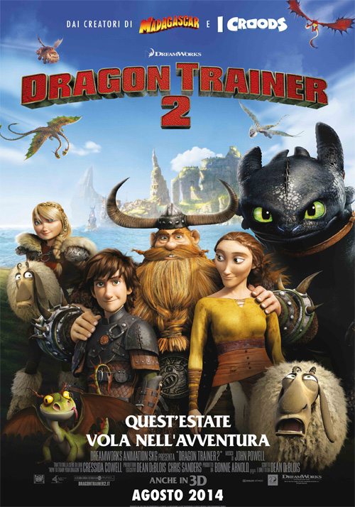Poster del film Dragon Trainer 2