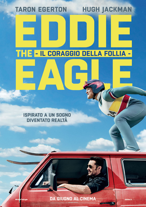 Poster del film Eddie the Eagle - Il coraggio della follia