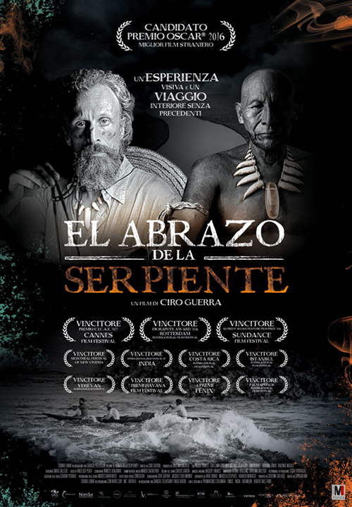 Poster del film El abrazo de la serpiente