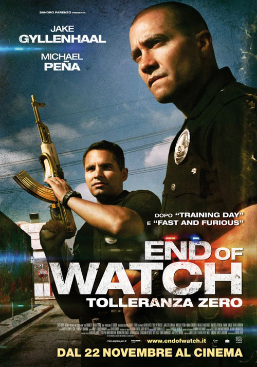 Poster del film End of Watch - Tolleranza zero