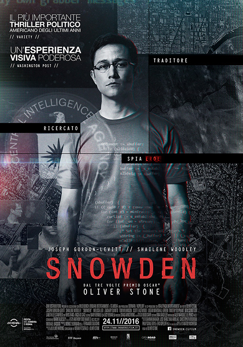 Poster del film Snowden