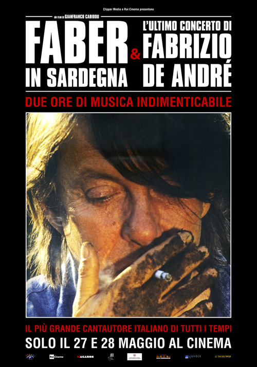 Poster del film Faber in Sardegna & L'ultimo concerto di Fabrizio De Andr