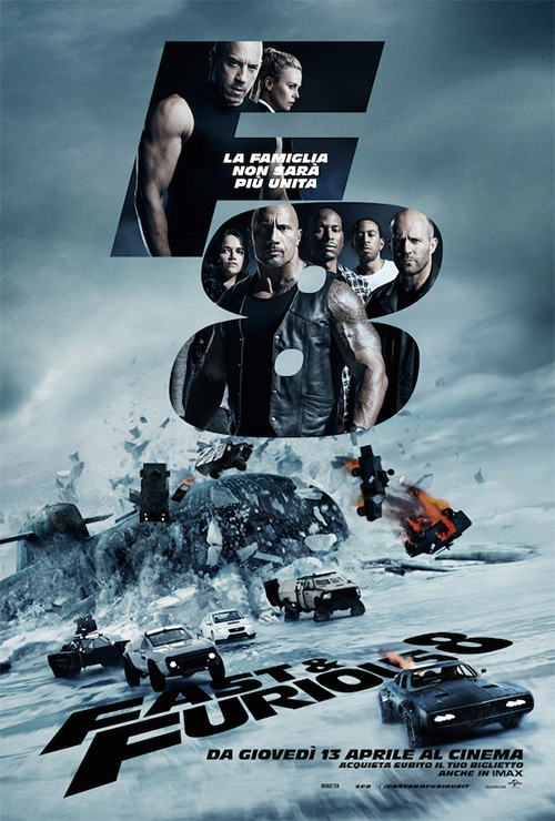 Poster del film Fast & Furious 8
