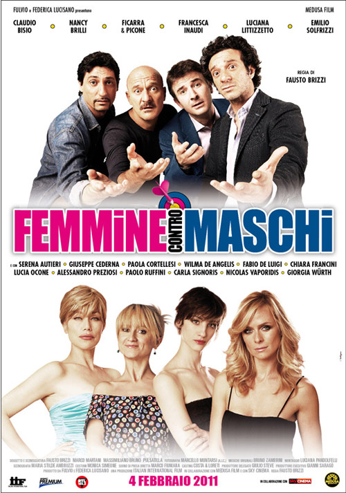 Poster del film Femmine contro maschi