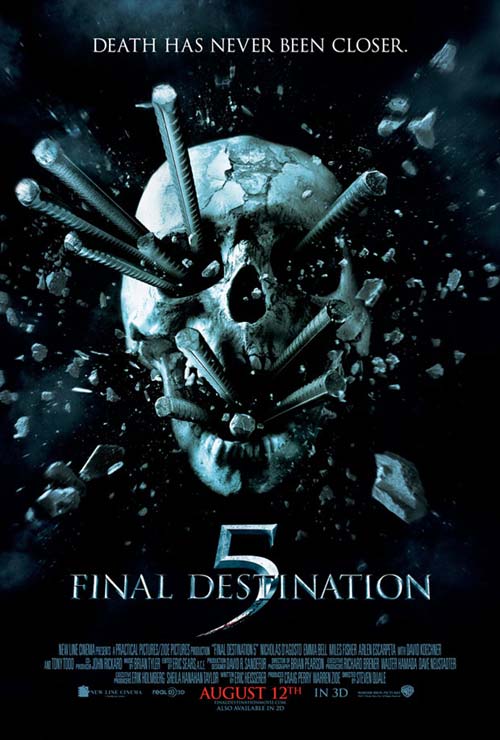 Poster del film Final Destination 5