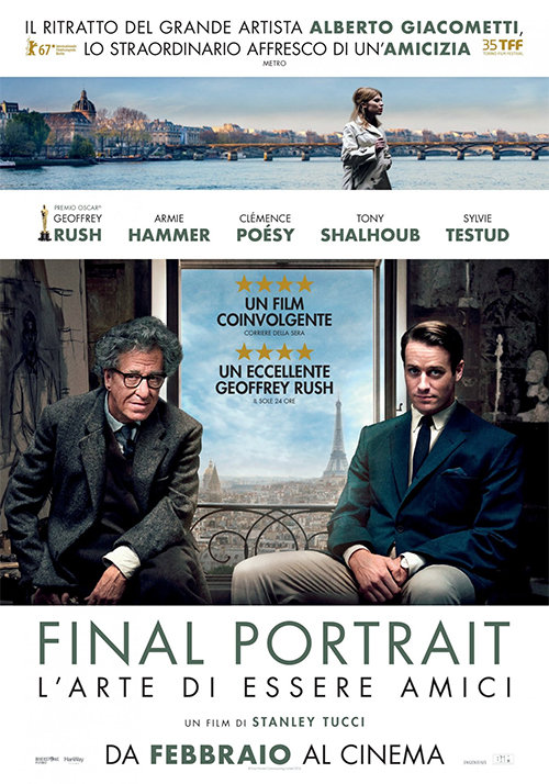 Poster del film Final Portrait - L'Arte di essere Amici