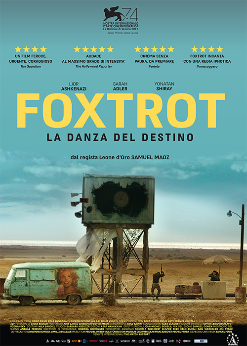 Poster del film Foxtrot - La Danza del Destino